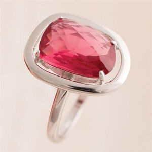Pomegranate Silver Ring